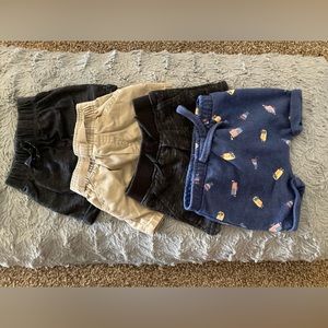 5/$20 4-piece set of baby shorts